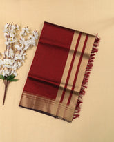 SC3074 - Tissue Plain Wil Pallu Sequence